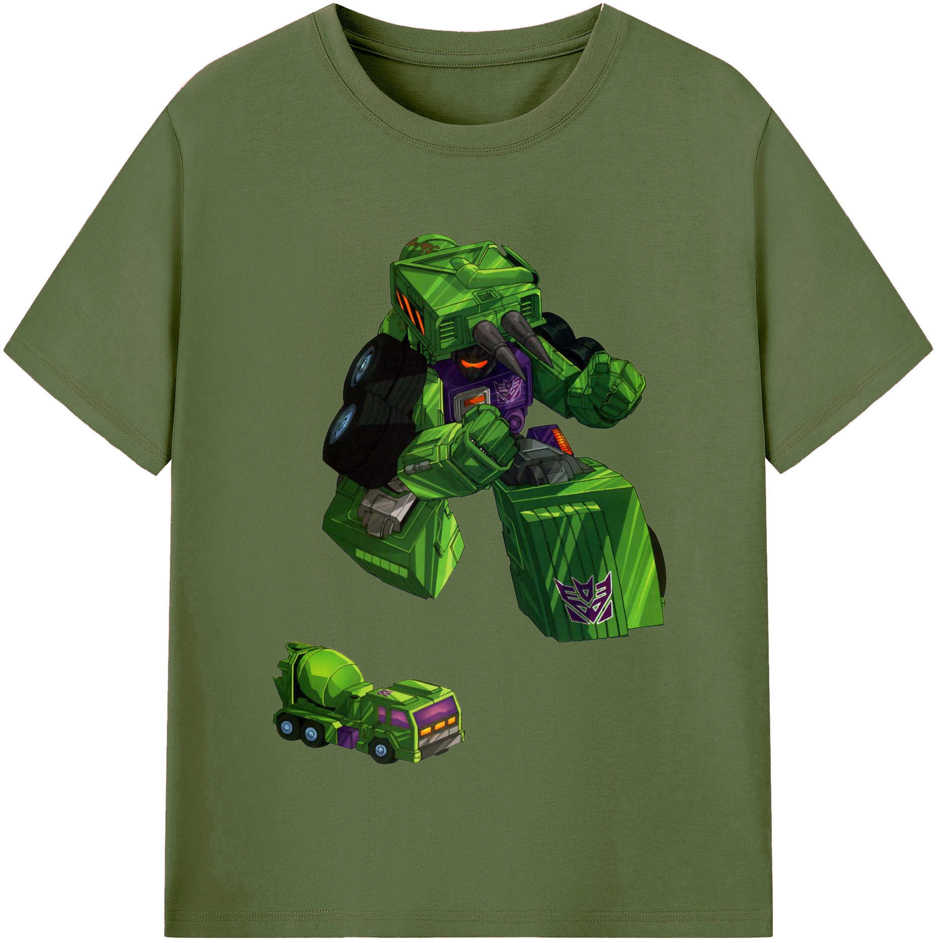 （画像用）  綿100％半袖Tシャツ（フロントプリント）